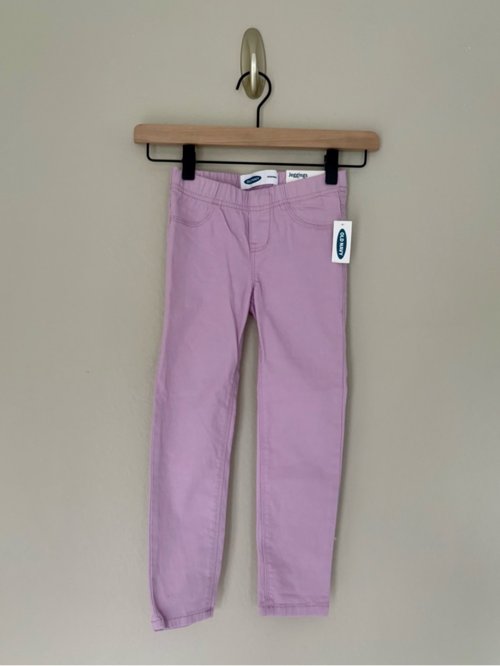 NWT Old Navy Girls Rockstar Jeggings Elastic Waist 5T Purple Lavender